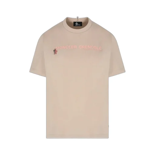 Moncler Grenoble Logo Embroidered Crewneck T-Shirt