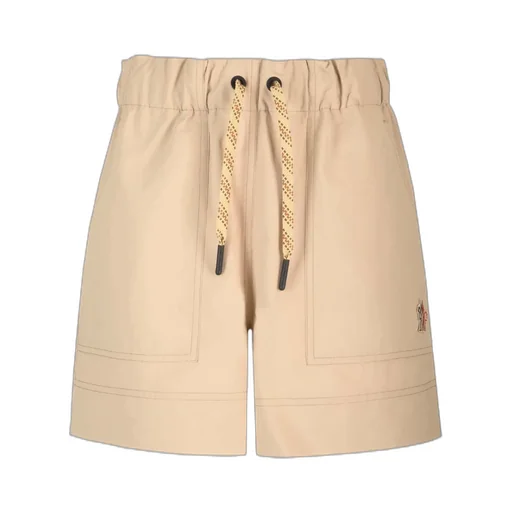 Moncler Grenoble Logo Patch Drawstring Shorts