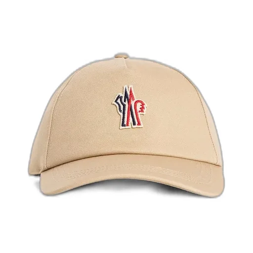 Moncler Grenoble Logo Embroidered Baseball Cap