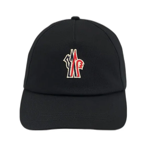 Moncler Grenoble Logo Embroidered Baseball Cap