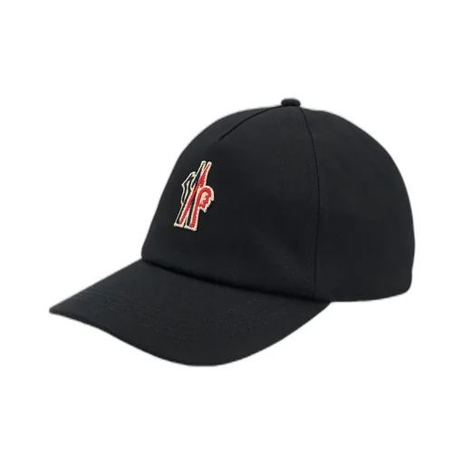Moncler Grenoble Logo Embroidered Baseball Cap