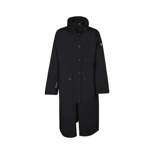 Moncler Grenoble Logo Patch Flap Pocket Parka