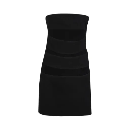 Monot Short Dress With Front Cutouts