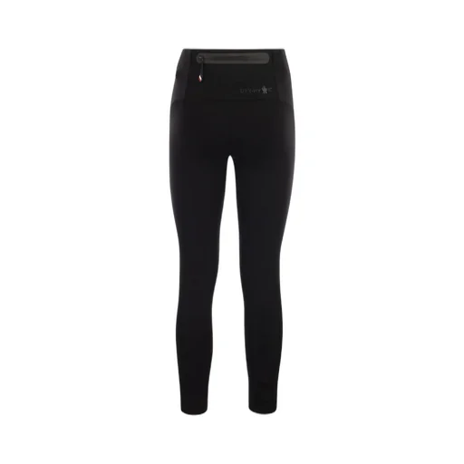 Moncler Grenoble Logo Printed Zip Detailed Leggings