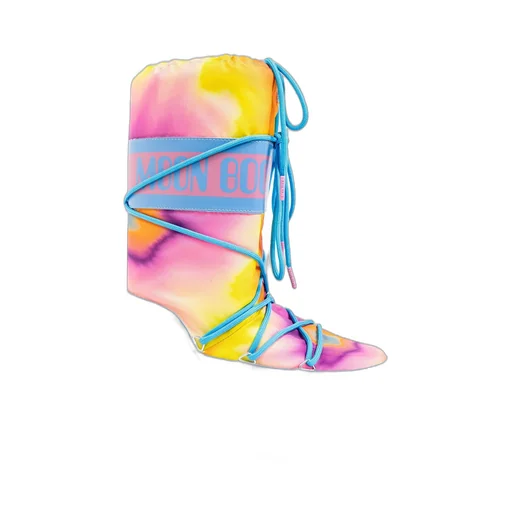 Moon Boot Icon Tie-Dyed Lace-Up Boots