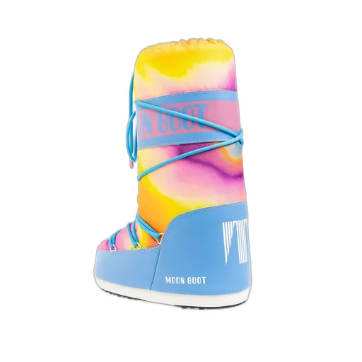 Moon Boot Icon Tie-Dyed Lace-Up Boots