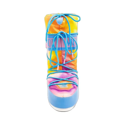 Moon Boot Icon Tie-Dyed Lace-Up Boots