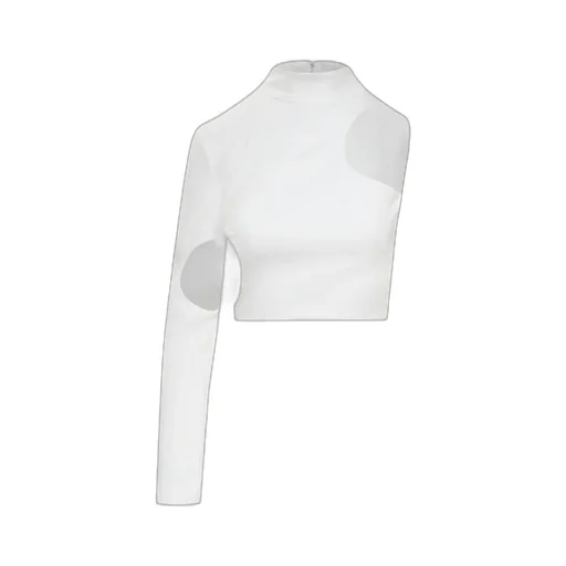 Monot Asymmetric Long Sleeve Top