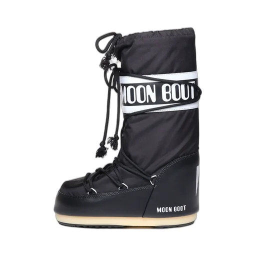 Moon Boot Icon Logo Printed Lace-Up Boots