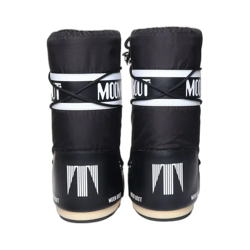 Moon Boot Icon Logo Printed Lace-Up Boots