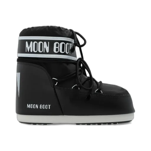 Moon Boot Icon Logo Printed Lace-Up Boots