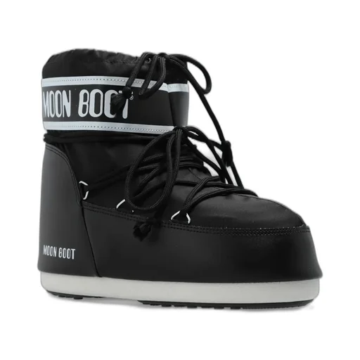 Moon Boot Icon Logo Printed Lace-Up Boots