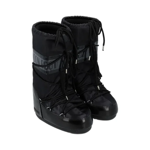 Moon Boot Icon Glance Satin Lace-Up Snow Boots