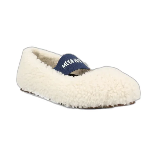 Moon Boot Logo-Printed Strapped Ballerinas