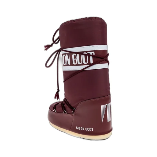 Moon Boot Icon Logo Printed Lace-Up Boots