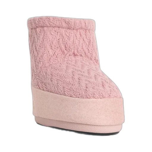 Moon Boot X Guest In Residence Icon Knit Low Boots