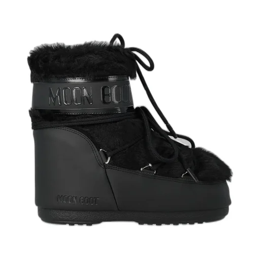 Moon Boot Icon Low Faux-Fur Lace-Up Boots