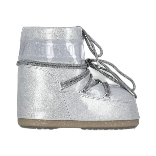 Moon Boot Icon Low Glitter Lace-Up Boots