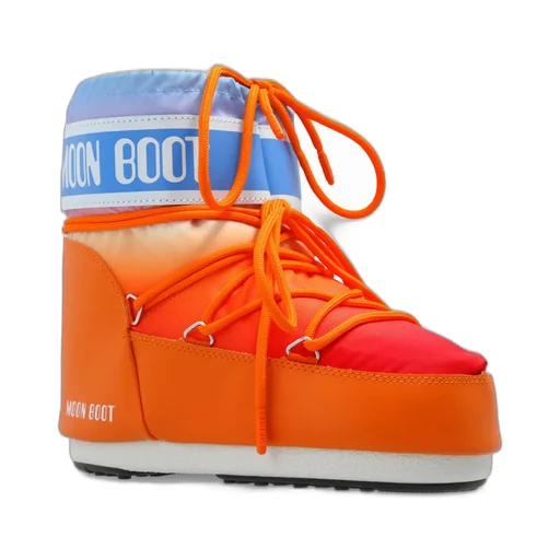 Moon Boot Icon Logo-Printed Lace-Up Boots