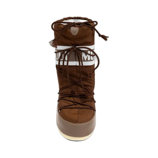 Moon Boot Icon Logo Printed Lace-Up Boots