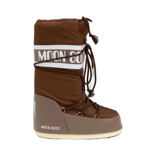 Moon Boot Icon Logo Printed Lace-Up Boots