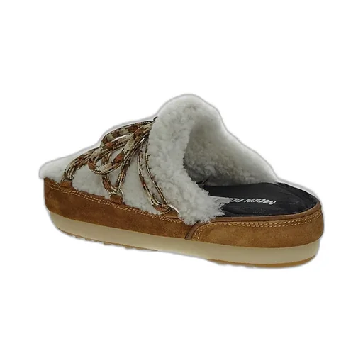 Moon Boot Round Toe Slip-On Slippers