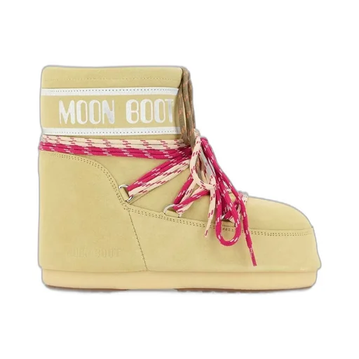 Moon Boot Logo Printed Drawstring Boots