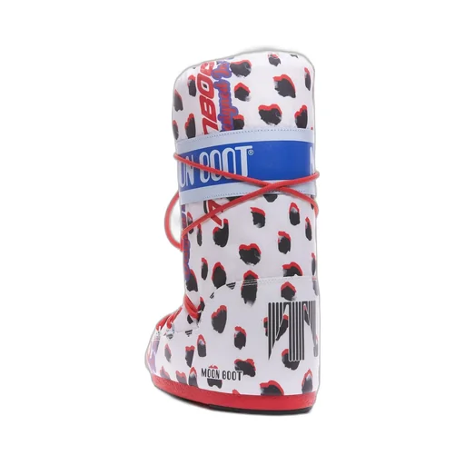 Moon Boot Icon Retrobiker Lace-Up Snow Boots