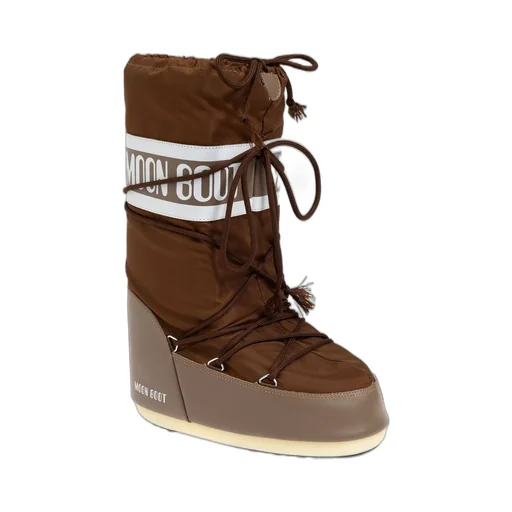 Moon Boot Icon Logo Printed Lace-Up Boots