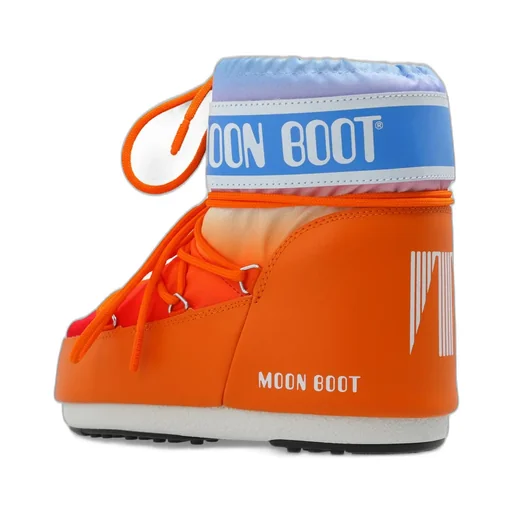 Moon Boot Icon Logo-Printed Lace-Up Boots