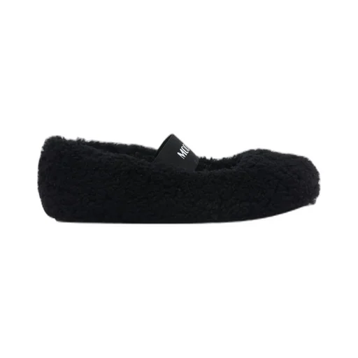 Moon Boot Logo-Printed Strapped Ballerinas