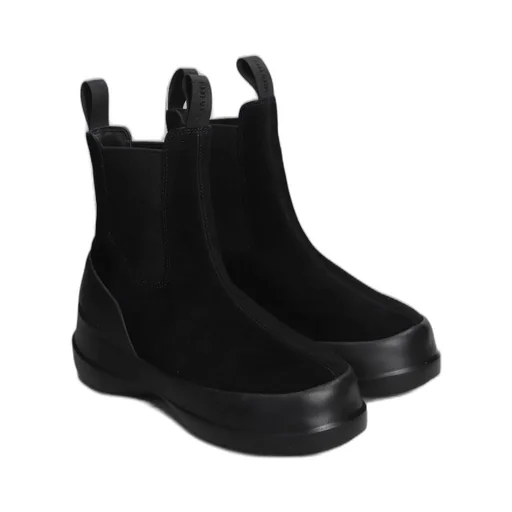 Moon Boot Luna Logo-Printed Slip-On Boots