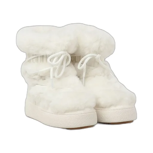 Moon Boot Ltrack Tube Faux-Fur Boots