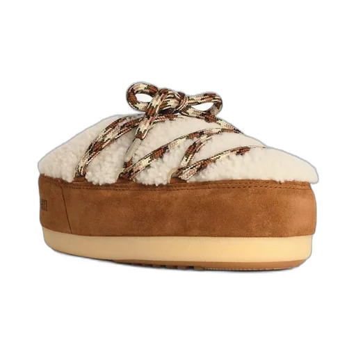 Moon Boot Evx Shearling Slip-On Mules