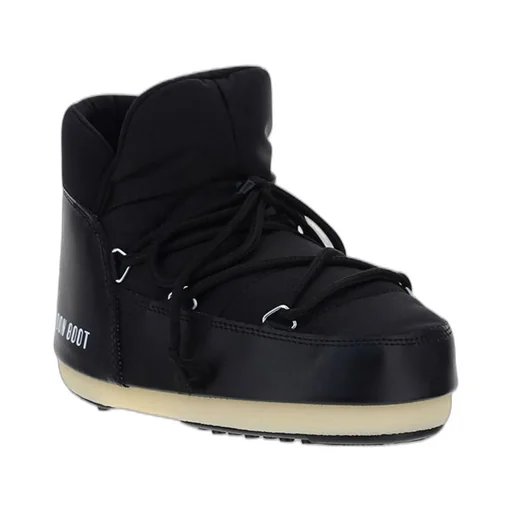 Moon Boot Logo Printed Round Toe Boots