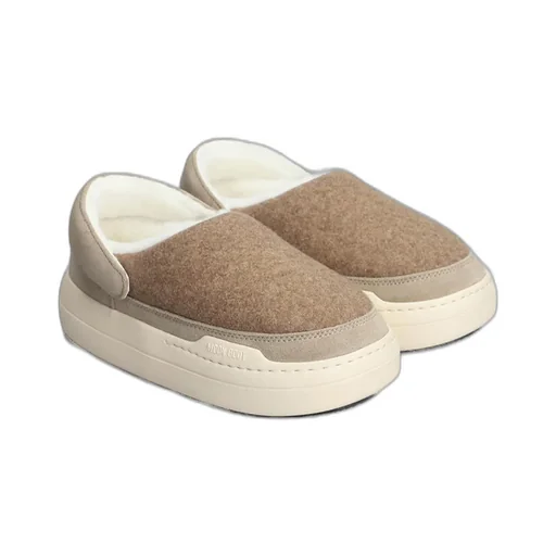 Moon Boot Round Toe Platform Sandals