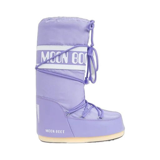 Moon Boot Icon Logo Printed Lace-Up Boots