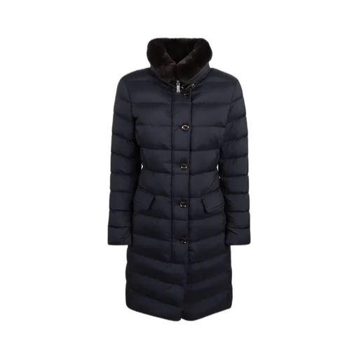 Moorer Vetiver-S3 Buttoned Down Coat