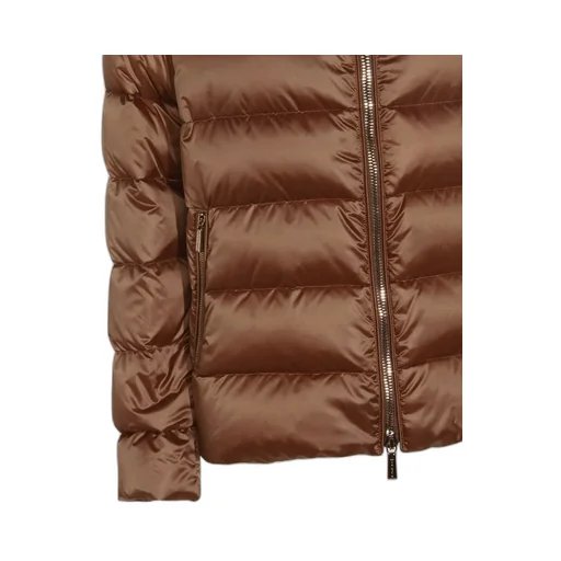 Moorer High Neck Zip-Up Jacket