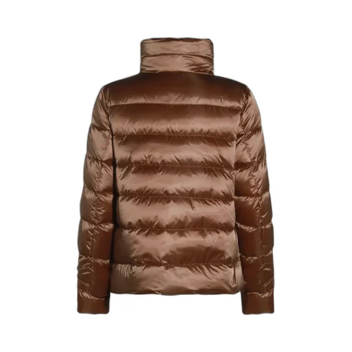Moorer High Neck Zip-Up Jacket