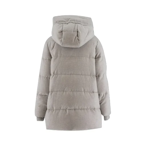 Moorer Hooded Short Jacket
