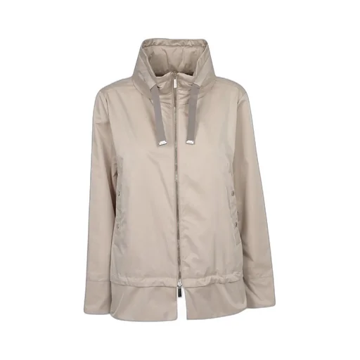 Moorer Sinia High-Neck Drawstring Jacket