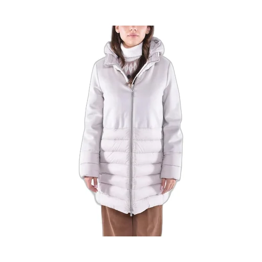 Moorer Angele Hooded Long Jacket