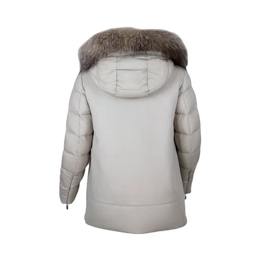 Moorer Fresiale Zipped Hooded Padded Jacket