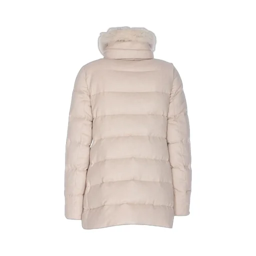 Moorer Dorado-Fur-Ls9 Zipped Padded Jacket