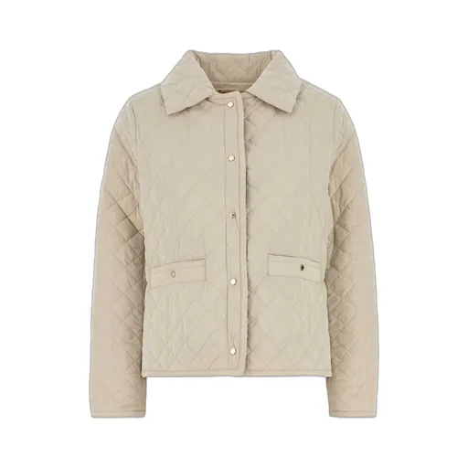 Moorer Quilted Button-Up Jacket