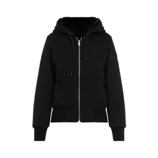 Moose Knuckles Zip-Up Hooded Jacket