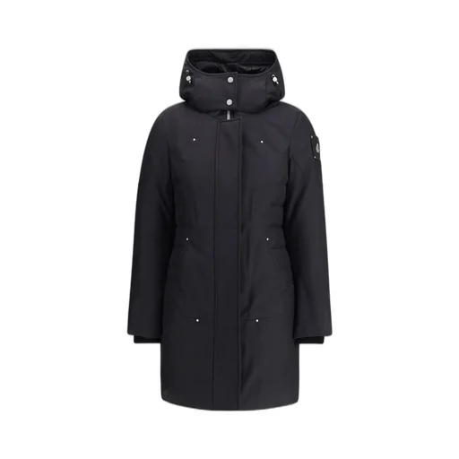Moose Knuckles Logo Plaque Parka