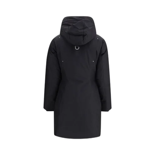 Moose Knuckles Logo Plaque Parka