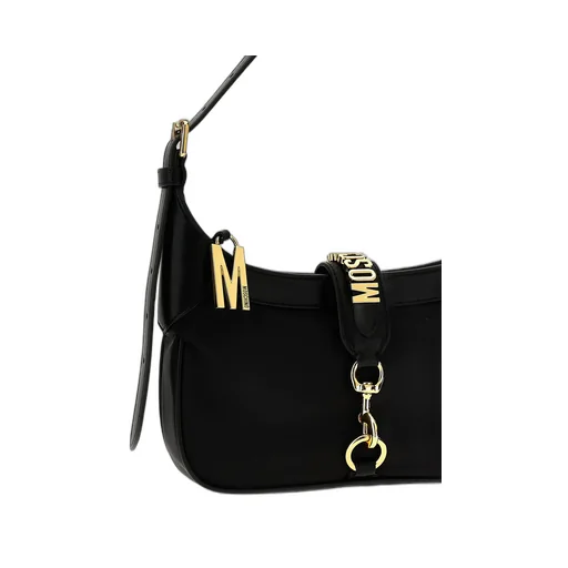 Moschino Logo Lettering Hobo Bag
